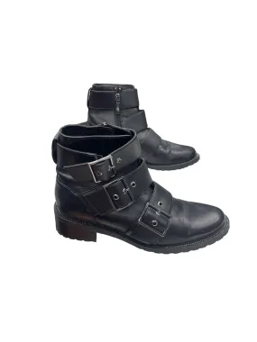 Boots Ankle Heels By Blondo In Black, Size: 8.5