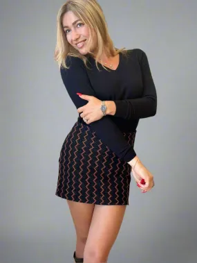 PHO Firenze Gonna Corta Maglia Skirt