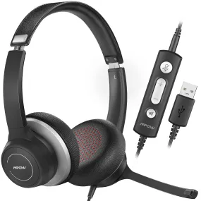 [wholesale: $19.99-$28.99 /piece]  Mpow HC6 pro USB Headset with Microphone